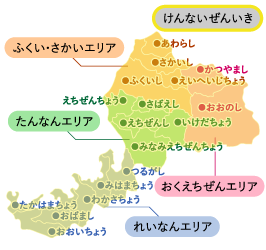 福井県地図