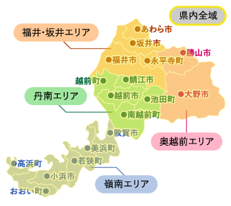 福井県地図