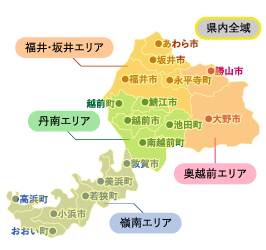 福井県地図